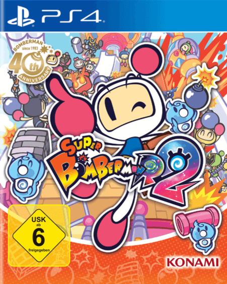 Super Bomberman R 2 box art for Playstation 4